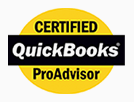 Certified QuickBooks ProAdvisor badge